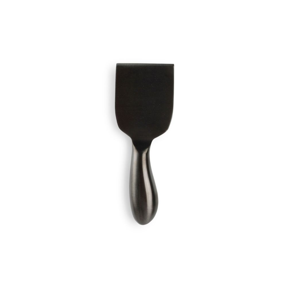 set-machairia-tyrioy-3tmch-mayro-fromage-spatoula Μία μεταλλική μαύρη σπάτουλα τυριού