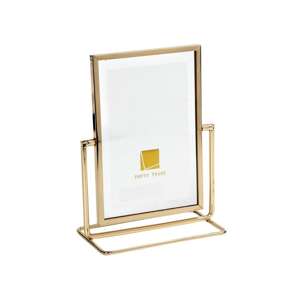 korniza-diplis-opsis-13x18-chryso-espiel Μία μεταλλική χρυσή κορνίζα διπλής όψης κάθετη